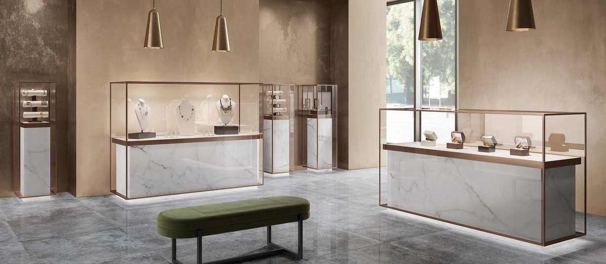 detroit metal Grey tiles Modern style Light Commercial