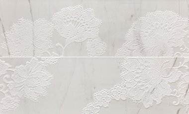 White / Decor / Smooth / High glossy / Rectified